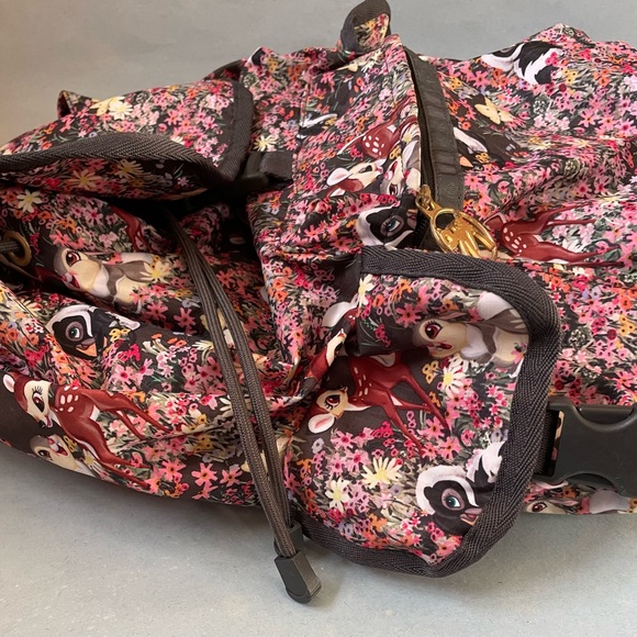 EUC Disney Bambi & Friends x Lesportsac Voyager Backpack - Picture 2 of 7